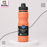 Tank 650ml Salmon Stainless Steel Water Bottle