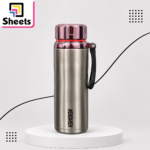 Car Sport Kettle 600ml Grey Thermal Bottle