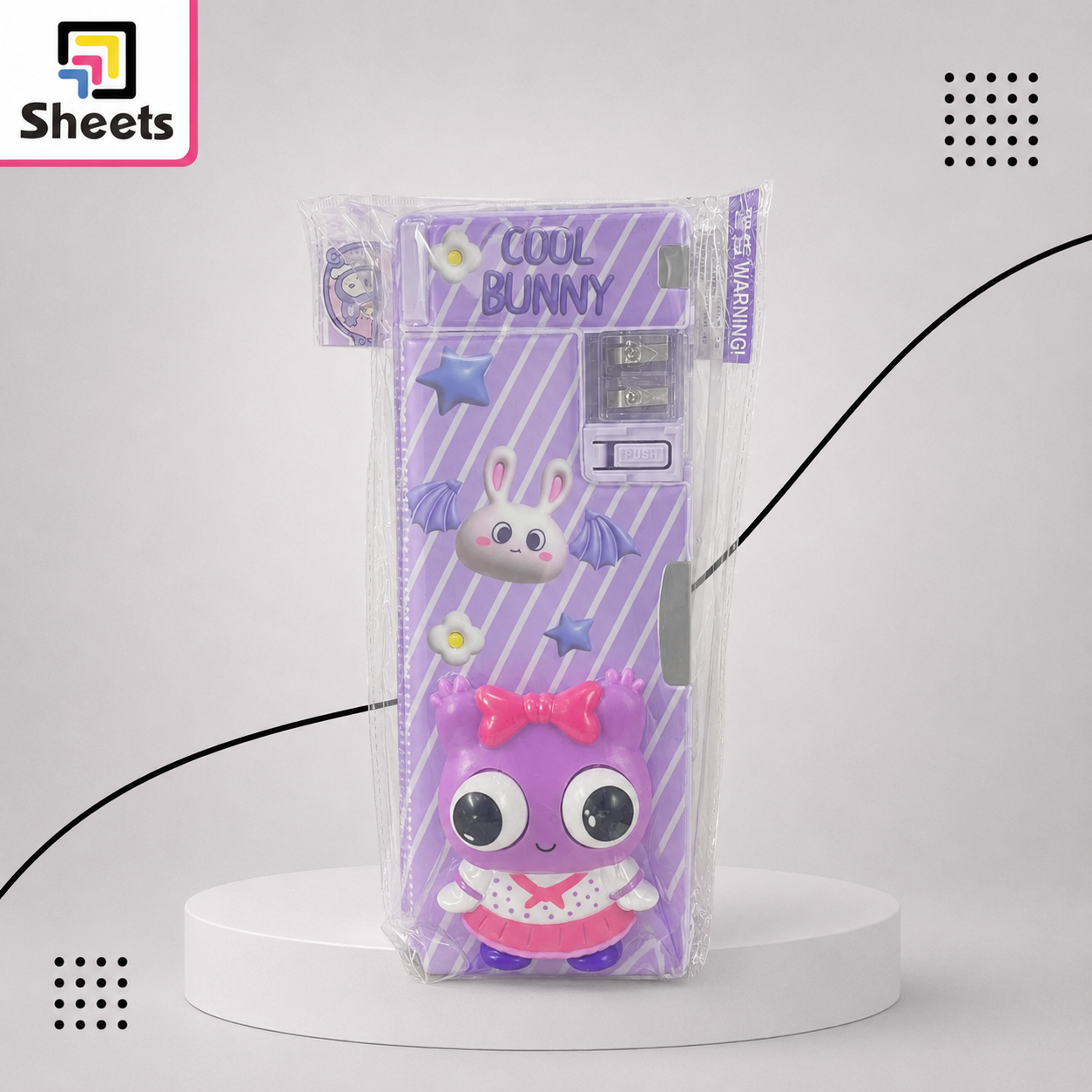 ChatGPT Image Aug 18, 2026, 01_26_21 PM Magnetic Pencil Case with Moving Eyes – Purple - Image 1