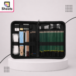 41-Piece Professional Sketch Drawing Set with Carrying Case - Image 2