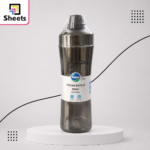 Tank One-800ml Tritan Water Bottle –Transparent Black