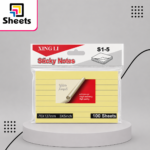 S1-5 Lined Sticky Notes – 100 Sheets