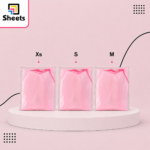 Sheets Long Sleeved Apron – Baby Pink
