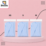 Sheets Long Sleeved Apron – Baby Blue