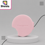 Mini Scented Notebook – Pink Macaron – Strawberry Scent – 80 Pages - Image 2