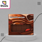 Mini Scented Notebook – Milk Chocolate Bar Design