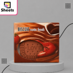 Mini Scented Notebook – Chocolate Biscuit Design