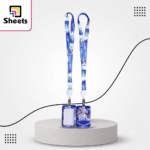 Frozen Character Vertical ID Card Holder with Retractable Lanyard