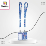 Stitch Character Vertical ID Card Holder with Retractable Lanyard