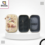 Lucky Bear Wide Hard Shell Pencil Case