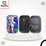 Sports Car Wide Hard Shell Pencil Case