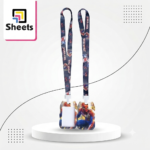 Spider-Man Character Vertical ID Card Holder with Printed Lanyard