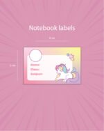 Notebook Labels - 30 Pcs - Image 45