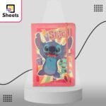 Elastic Band Notebook – Stitch Design
