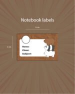 Notebook Labels - 30 Pcs - Image 44