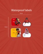 Waterproof Labels - 4 Pcs - Image 50