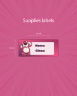 Supplies Labels - 50 Pcs - Image 49