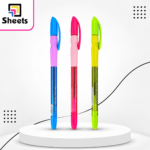 Semi-Gel Ball Pen – Blue Ink | Assorted Colors