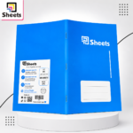Sheets Double Lined Notebook A5 – 100 Sheets (Blue)