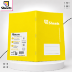 Sheets Double Lined Notebook A5 – 40 Sheets (Yellow)