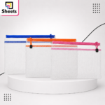Transparent A4 Zipper Folder