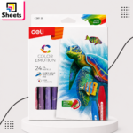 Deli-24 Colors Emotion Oil Pastels