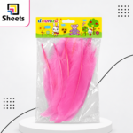 Pink Craft Feathers