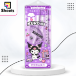 Kuromi Geometry Set 4 Pieces 