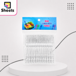 Mini Acrylic Fruit Forks – Clear