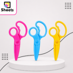 Kids Plastic Scissors – Assorted Colors