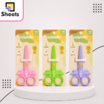 Butterfly plastic Kids Scissors – Assorted Colors