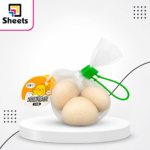 Egg-Shaped Erasers Set – 3 Pieces