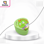 Double-Hole Brass Sharpener with Cover – Green
