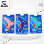 Hot Melt Glue Gun 100W – Pink, Blue & Baby Blue