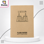 Yassin Plain Paper Notebook