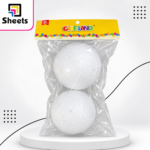 Craft Land Large Foam Balls – 2 Pieces