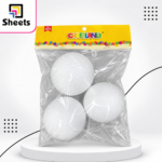 Craft Land Medium Foam Balls – 3 Pieces