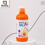 WKW Bottle 600ML Acrylic Colors (Orange)