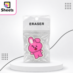 K1 Cute Pink Bunny Eraser