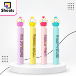 Exam Eraser 2B – Ice Cream Design | 4 Colors