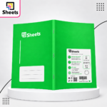 Sheets Lined Notebook – 40 Sheets A5 (Green)