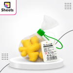 Ginger-Shaped Erasers Set – Yellow