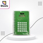 Calculator Notebook – Green