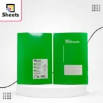 Sheets Small Square Notebook A4 – 80 Sheets (Green)