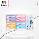 Magic Forest Waterproof School Name Labels – Unicorn – 3 Sheets