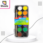 Water Colours Paint – 12 Colours