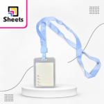 DL Vertical ID Card Holder –Baby Blue