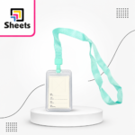 DL Vertical ID Card Holder – Mint Green