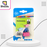 3A Colored Binder Clips – 25mm, 5 Pieces