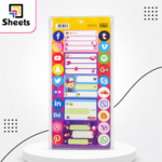 Disney Ticket Stickers S/A – 3 Sheets